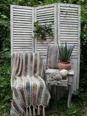 Corneeltje Wol - Marble 107 plaid Haakpakket - Plaid Marble 107