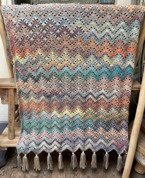 Haakpakket - Plaid Marble ZigZag boho