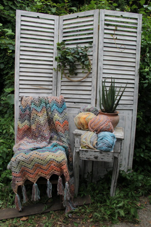 Haakpakket - Plaid Marble ZigZag boho