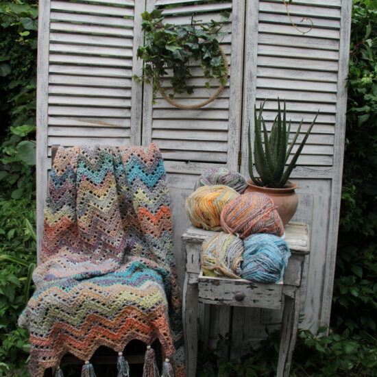 Haakpakket - Plaid Marble ZigZag boho