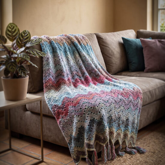 Haakpakket - Plaid Marble ZigZag