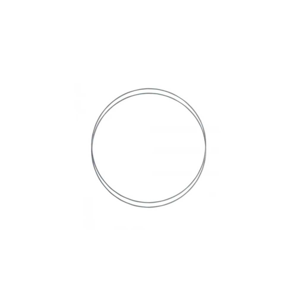 Corneeltje Wol - Metalen ring grijs 30 cm Metalen ring 30 cm Ø Grijs