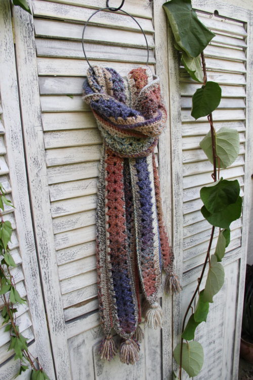 Haakpakket - Mile a Minute sjaal (Three colors) - Stoer & Stijlvol 64