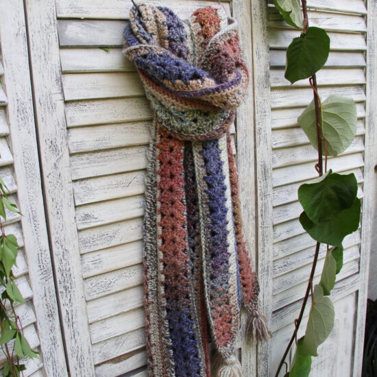 Haakpakket - Mile a Minute sjaal (Three colors) - Stoer & Stijlvol 64