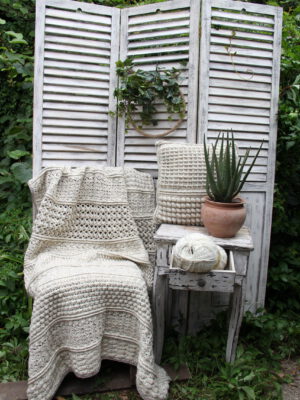 Corneeltje Wol – Naturel Beauty Haakpakket - Plaid Naturel Beauty