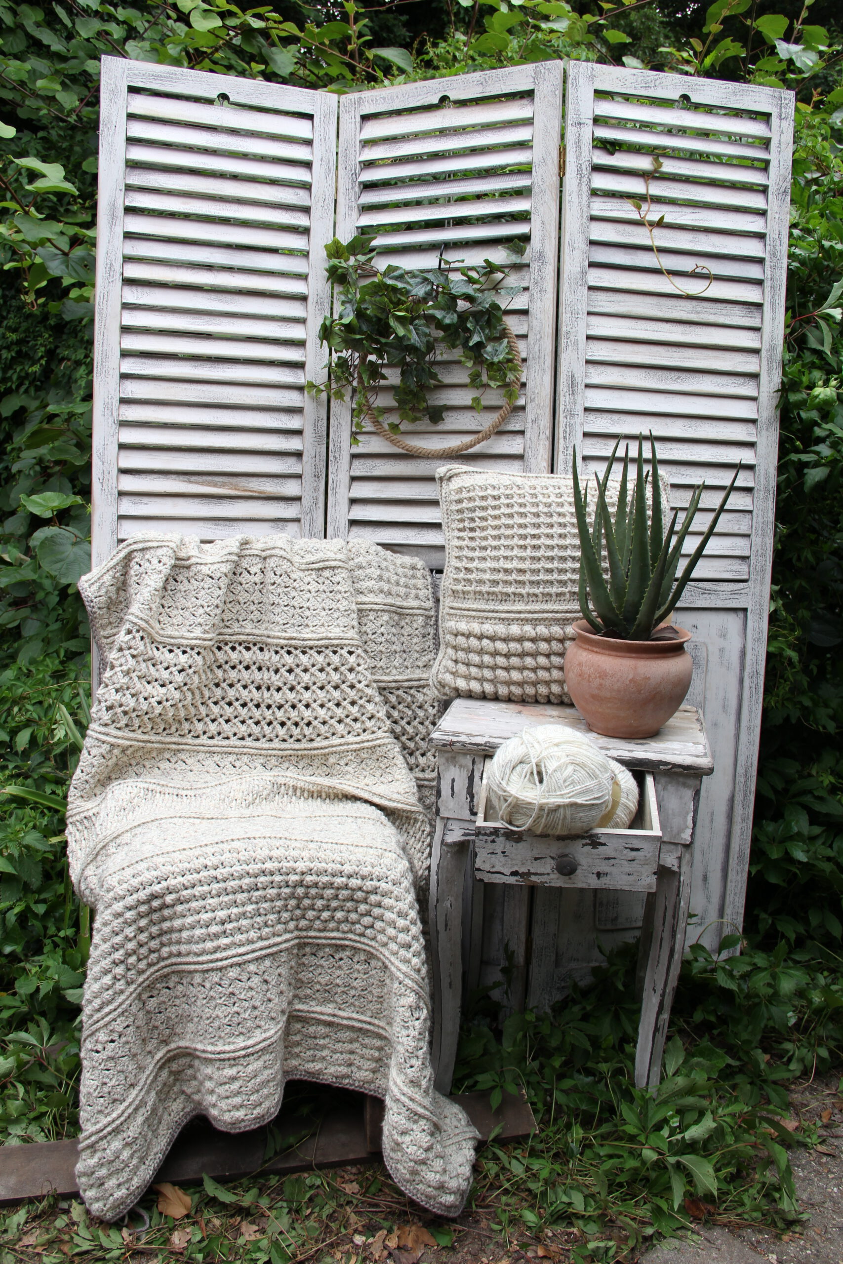 Haakpakket - Plaid Naturel Beauty