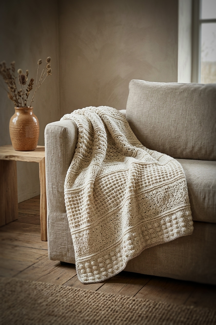 Haakpakket - Plaid Naturel Beauty