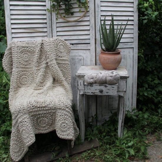 Haakpakket - Plaid Nop Square