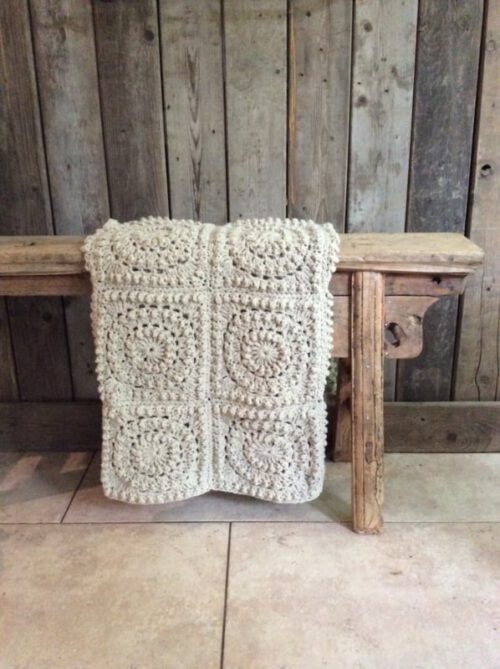 Haakpakket - Plaid Nop Square