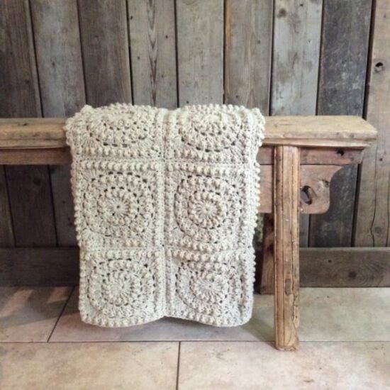 Haakpakket - Plaid Nop Square