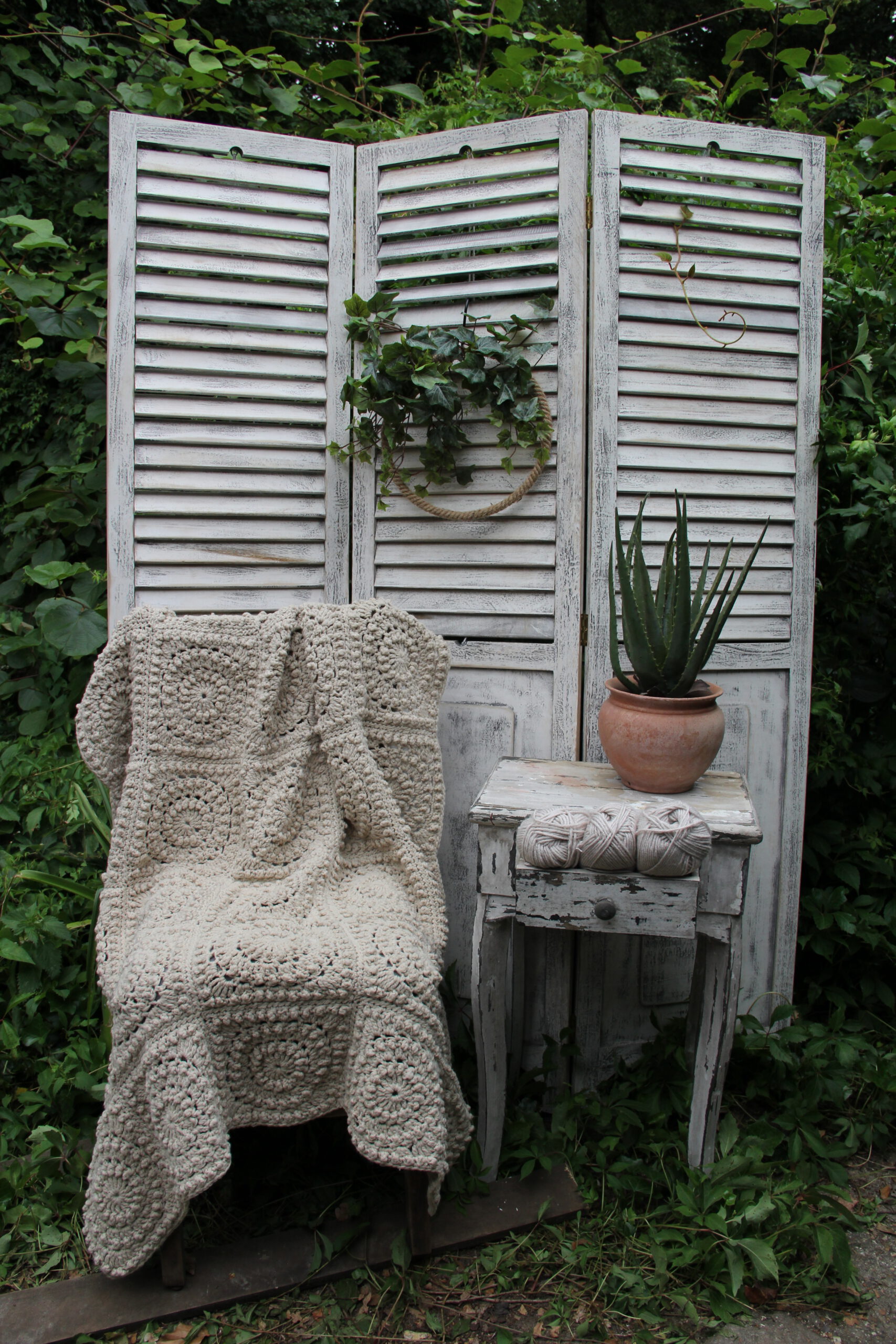 Haakpakket - Plaid Nop Square