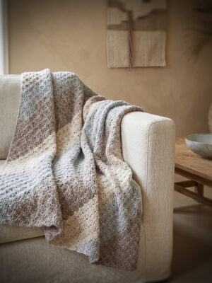 Corneeltje-Wol-Plaid-Corner-to-Corner -1 Haakpakket - Plaid Corner to Corner