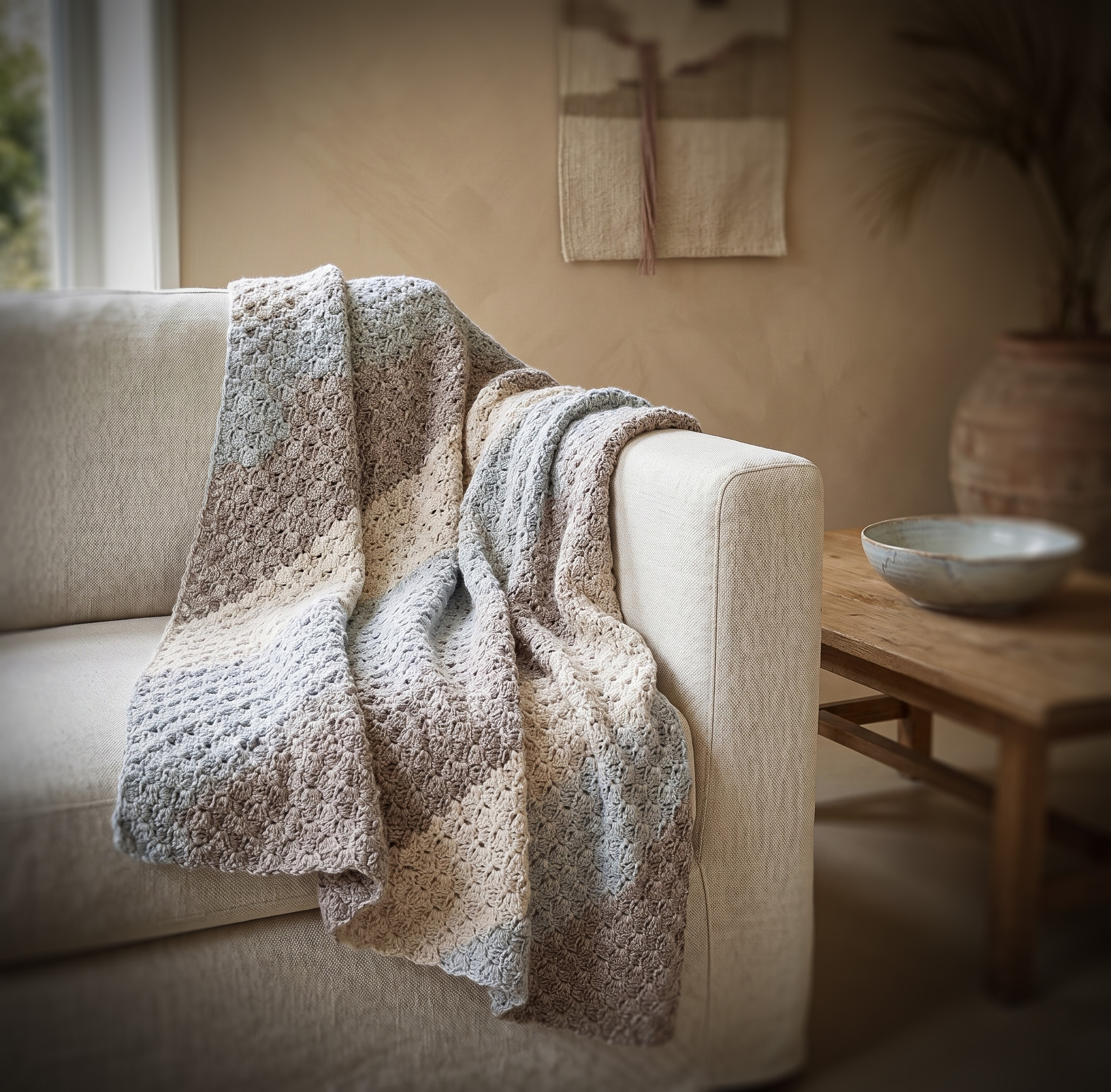 Haakpakket - Plaid Corner to Corner