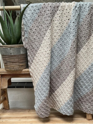 Corneeltje Wol - Plaid Corner to Corner Haakpakket - Plaid Corner to Corner