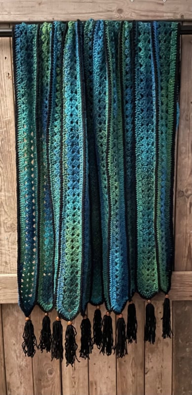 Haakpakket - Plaid Peacock