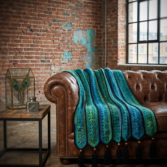 Haakpakket - Plaid Peacock