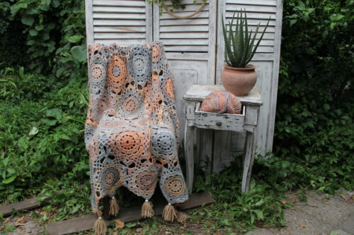 Haakpakket - Plaid Hexa MC orange