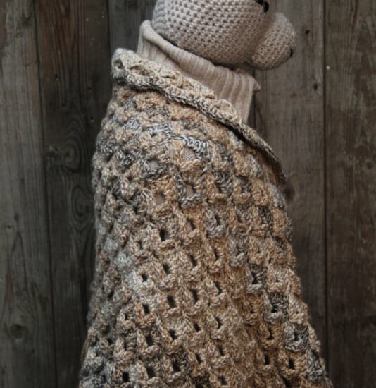 Haakpakket - Poncho Isa - Stoer & Stijlvol 64