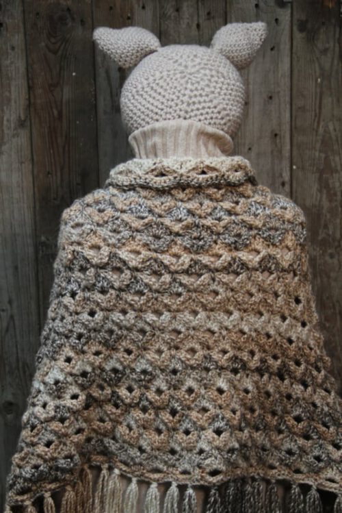 Haakpakket - Poncho Isa - Stoer & Stijlvol 64