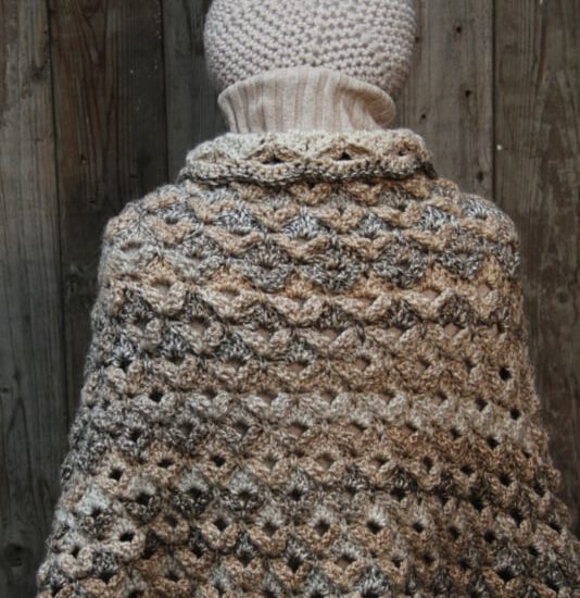 Haakpakket - Poncho Isa - Stoer & Stijlvol 64