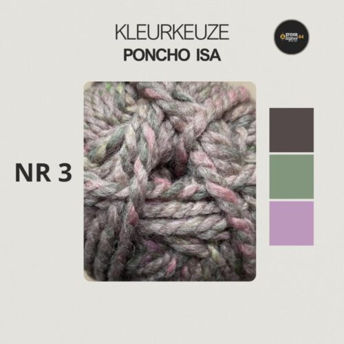 Haakpakket - Poncho Isa - Stoer & Stijlvol 64