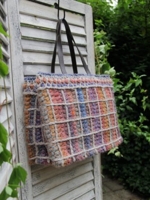 Haakpakket - Tas Rainbow Blok puff