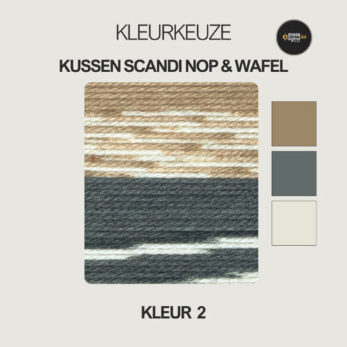 Haakpakket - Scandi Nop & Wafel -Stoer & Stijlvol 64