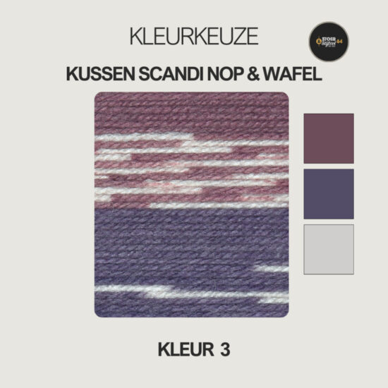 Haakpakket - Scandi Nop & Wafel -Stoer & Stijlvol 64