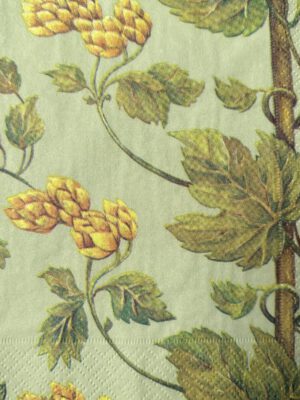 Servet Herfst - Hop - H0012 - 33 x 33 cm