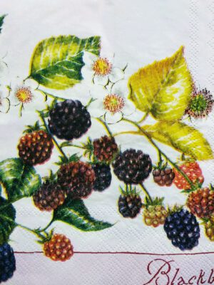 Servet Herfst - Bramen - H0014 - 33 x 33 cm