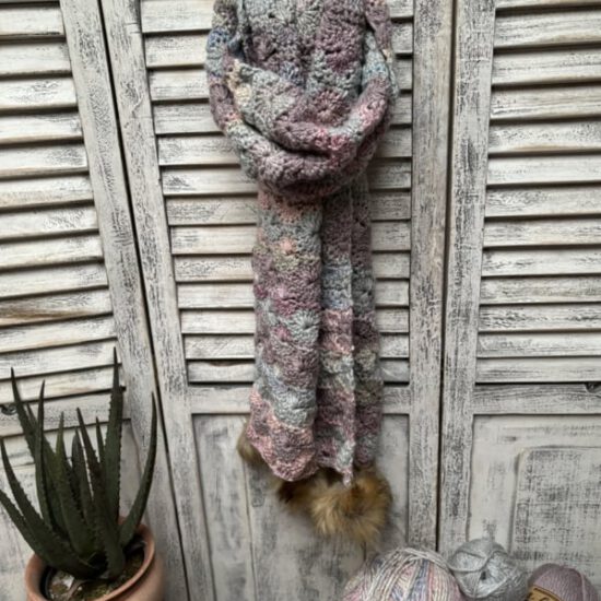 Haakpakket - Sjaal Cathy - Stoer & Stijlvol 64