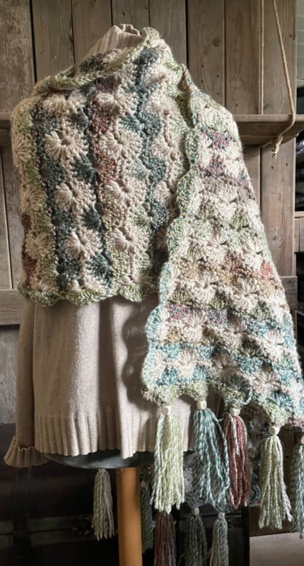 Haakpakket - Sjaal Cathy - Stoer & Stijlvol 64