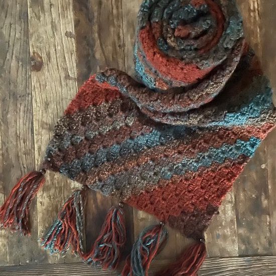 Corneeltje Wol - Sjaal Corner to corner 1 Haakpakket - Sjaal Corner to corner - Stoer & Stijlvol 64