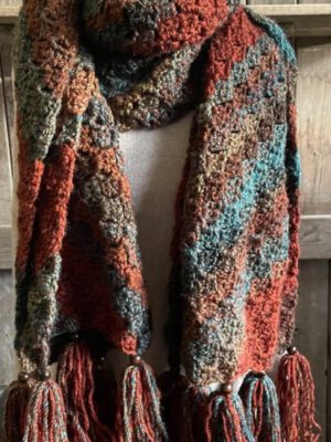 Corneeltje Wol - Sjaal Corner to corner Haakpakket - Sjaal Corner to corner - Stoer & Stijlvol 64