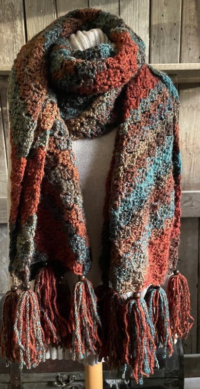 Corneeltje Wol - Sjaal Corner to corner Haakpakket - Sjaal Corner to corner - Stoer & Stijlvol 64