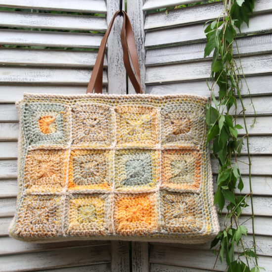 Corneeltje Wol - Solid square tas MC 119 Haakpakket - Tas Solid Square MC 119