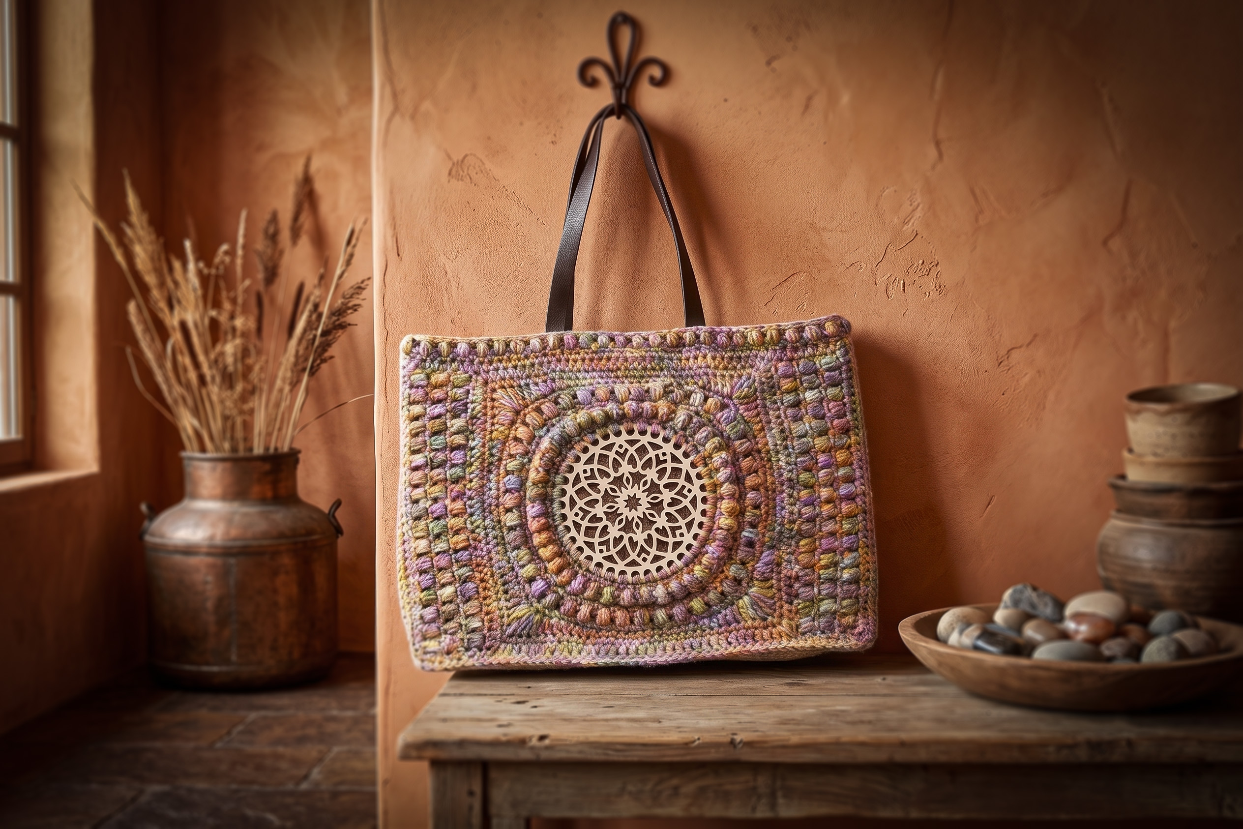 Haakpakket - Tas Stone Wash tangle