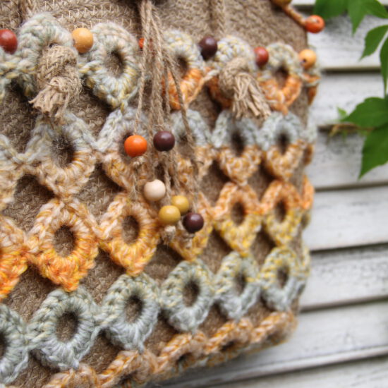 Corneeltje Wol - Summer time tas close up Haakpakket - Tas Summertime