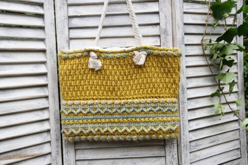 Corneeltje Wol - TAS ALPINE-MOROCCAN TILES - 2 Haakpakket - Tas Alphine - Moroccan Tiles