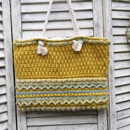 Corneeltje Wol - TAS ALPINE-MOROCCAN TILES - 2 Haakpakket - Tas Alphine - Moroccan Tiles