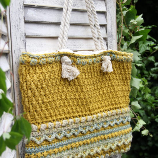 Corneeltje Wol - TAS ALPINE-MOROCCAN TILES Haakpakket - Tas Alphine - Moroccan Tiles