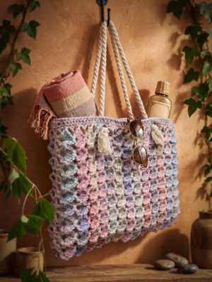 Haakpakket - Tas Antique pastel