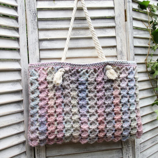 Haakpakket - Tas Antique pastel