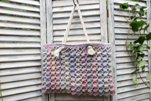 Haakpakket - Tas Antique pastel