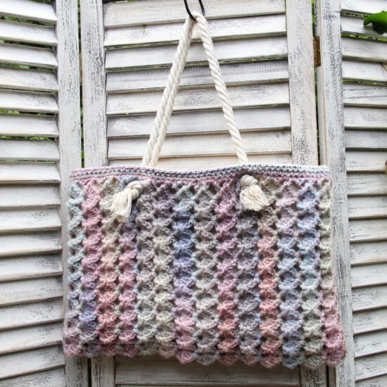 Haakpakket - Tas Antique pastel