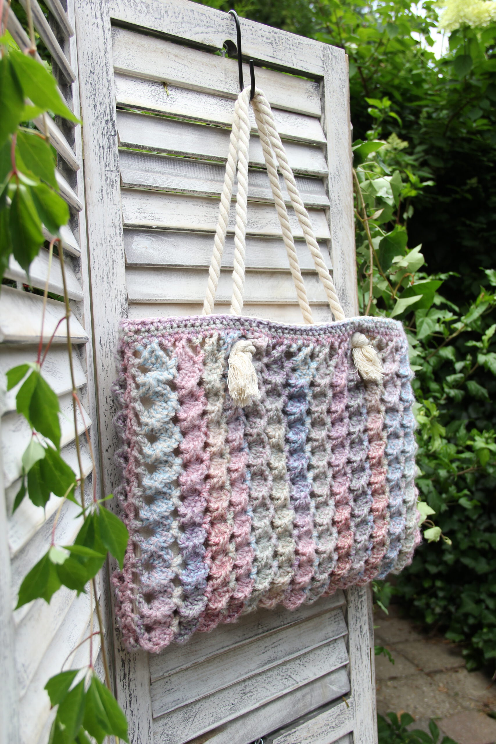 Haakpakket - Tas Antique pastel