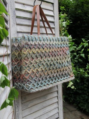 Corneeltje Wol - Tas Diamant Haakpakket - Tas Diamant