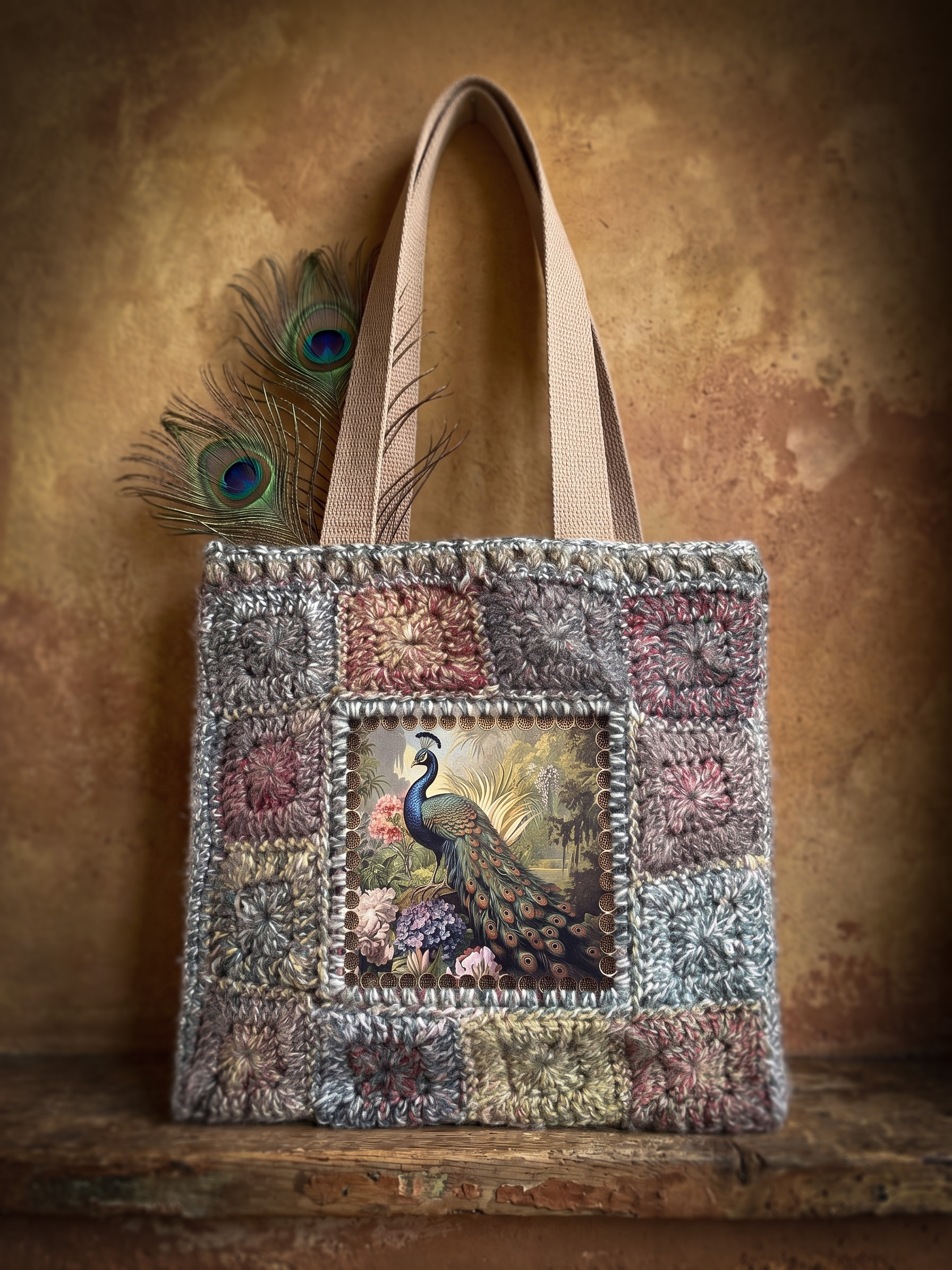 Haakpakket - Tas Peacock