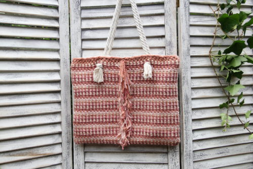 Corneeltje Wol - Tas Pink moss 2 Haakpakket - Tas Pink moss