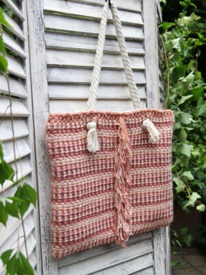 Haakpakket - Tas Pink moss